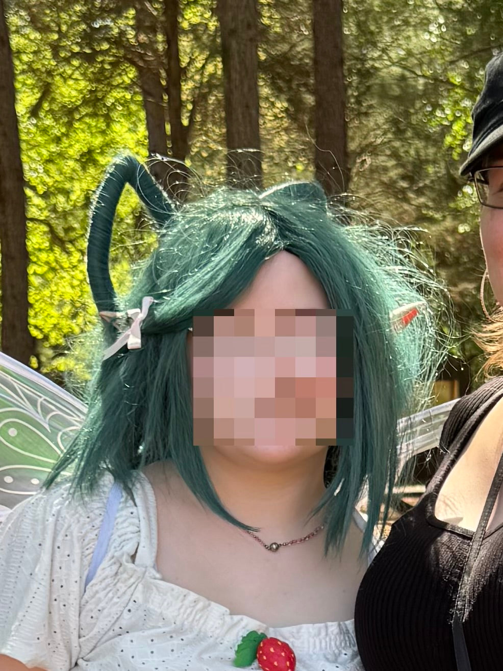 Tsyu Asyui Froppy Wig Green My Hero Academia Anime Costume