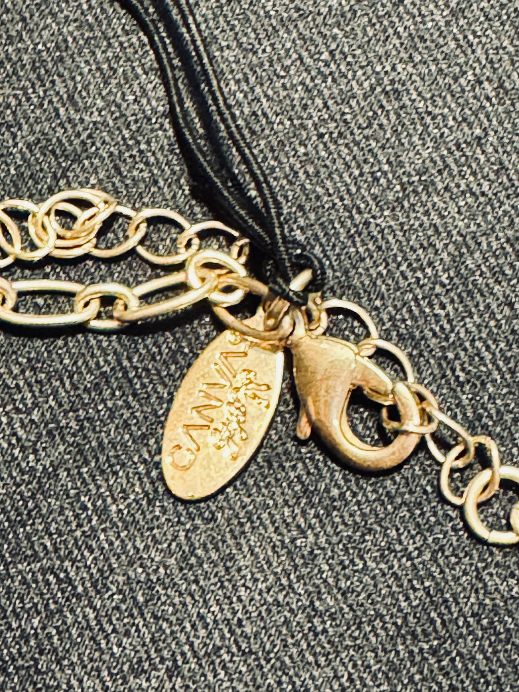 Canvas Style Chinoiserie Porcelain Bead Pendant Necklace