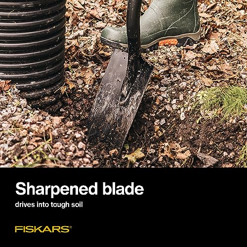 Fiskars Ergo D-Handle Steel Transfer Shovel