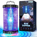 Bug Zapper Outdoor, 2026 Upgraded 3 in 1 Rechargeable Bug Zapper with 5000mAh Battery & LED Night Light