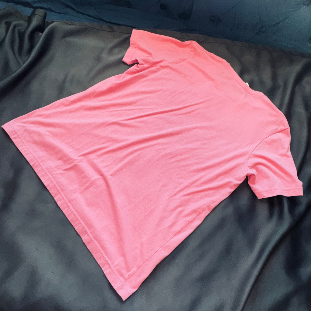 Bella Canvas Pink 'Cure' Ribbon Graphic Short Sleeve Tee