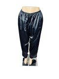 Silk Satin Pajama Pants Casual Loose Lounge Pants Drawstring Elastic Waist LPre-Owned