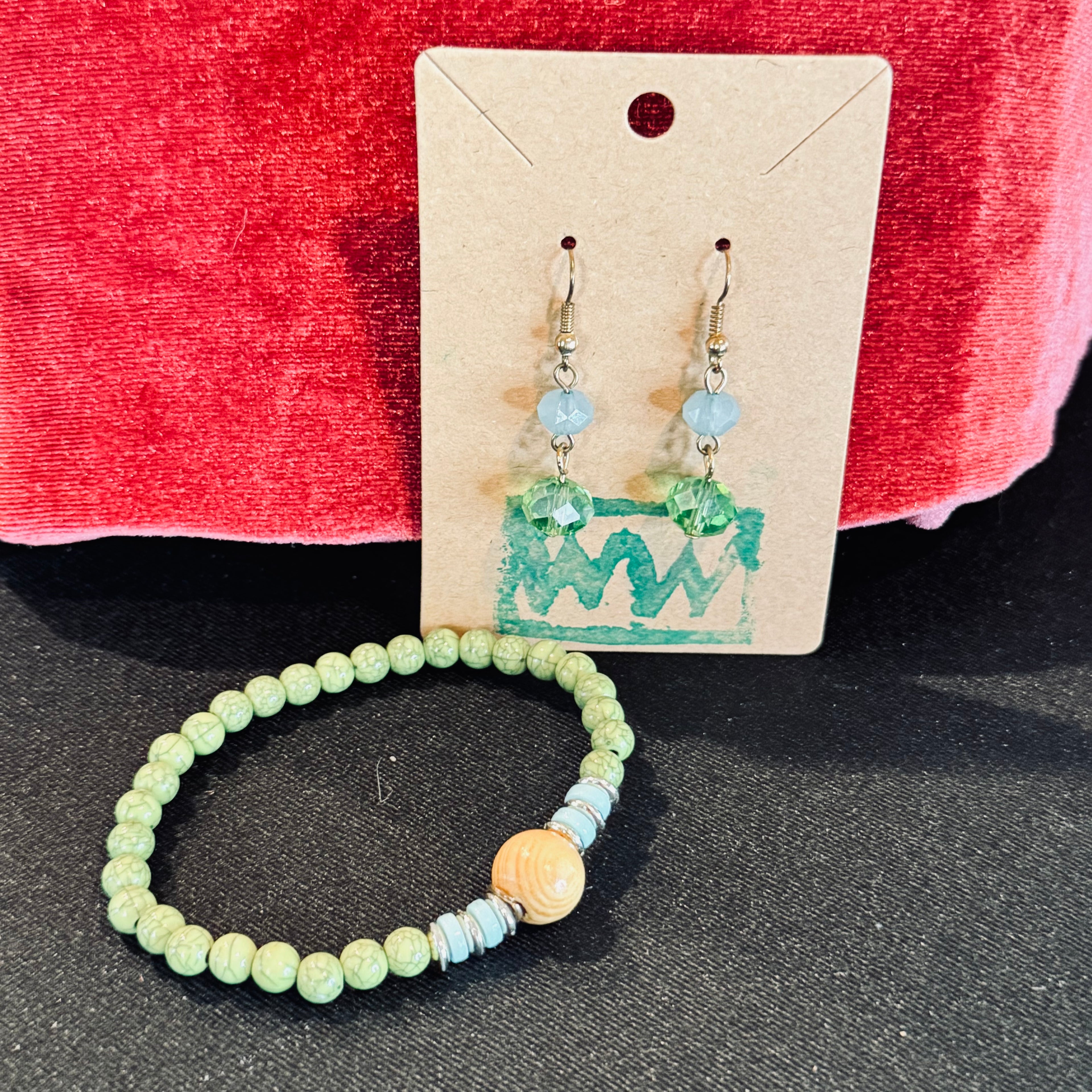 The "Ethereal Mint" Earth-Minded Jewelry Set
