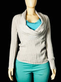 Banana Republic Cream Cashmere Blend Sweater Cotton Wool Cashmere Blend Women S