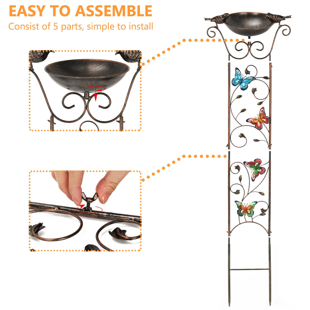 New Birdbaths