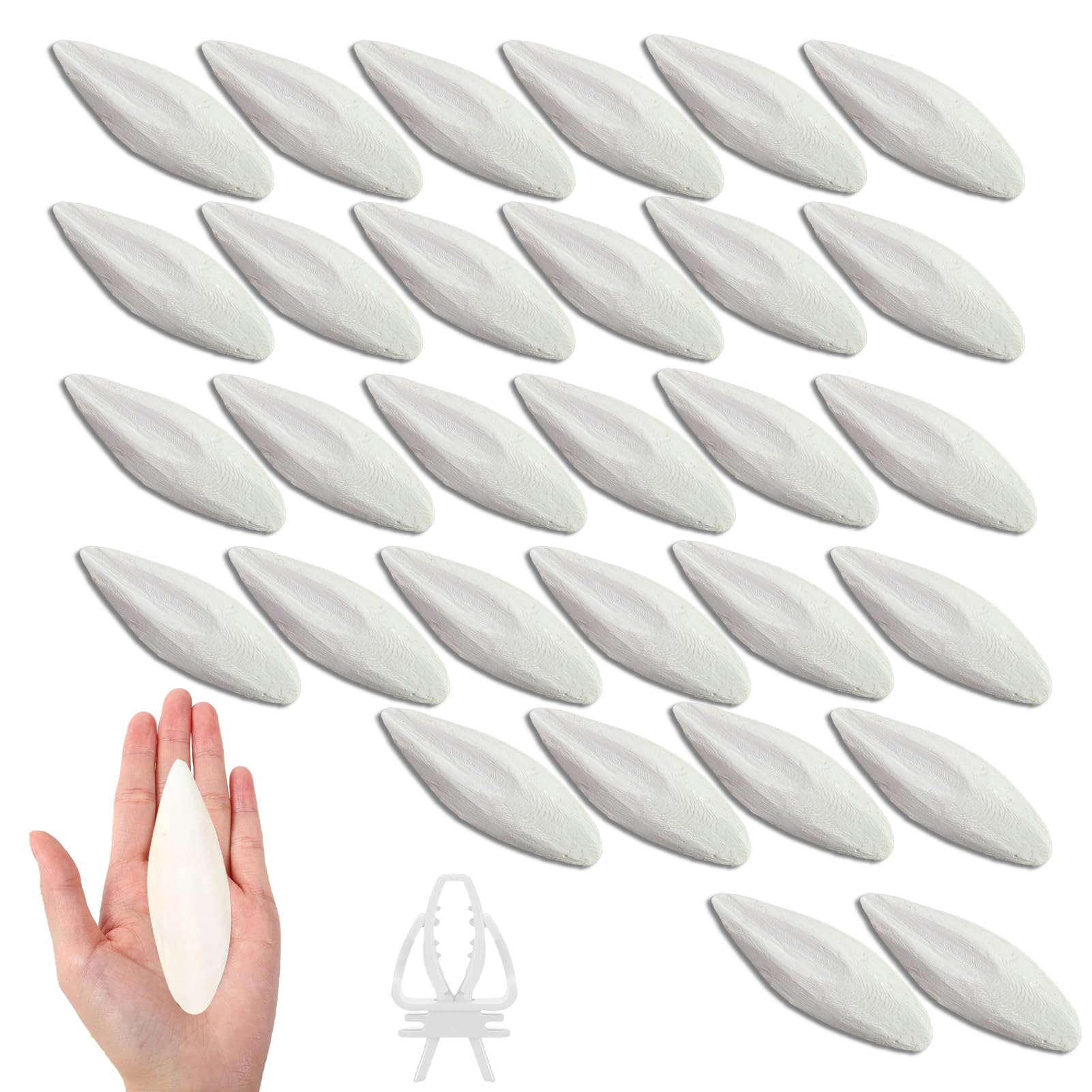Clyairmao Bird Cuttlebone for Parakeets Cuttlebone for Birds - 100% Natural Cuttlefish Bone Bulk Chew Toy Bird Bites Calcium Stone for Canaries Tortoises,Snails,Reptiles,Parrots,Cockatiel
