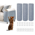 Cat Scratching Mat, 118.5"x15.9" Trimmable Self-Adhesive Cat Scratch Carpet, Couch Protector from Cats Claws, Furniture Corner Protectors for Cats, Indoor Furniture Protection for Chair