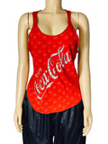 Cocal Cola Muscle Tank Women's Large Pre Owned