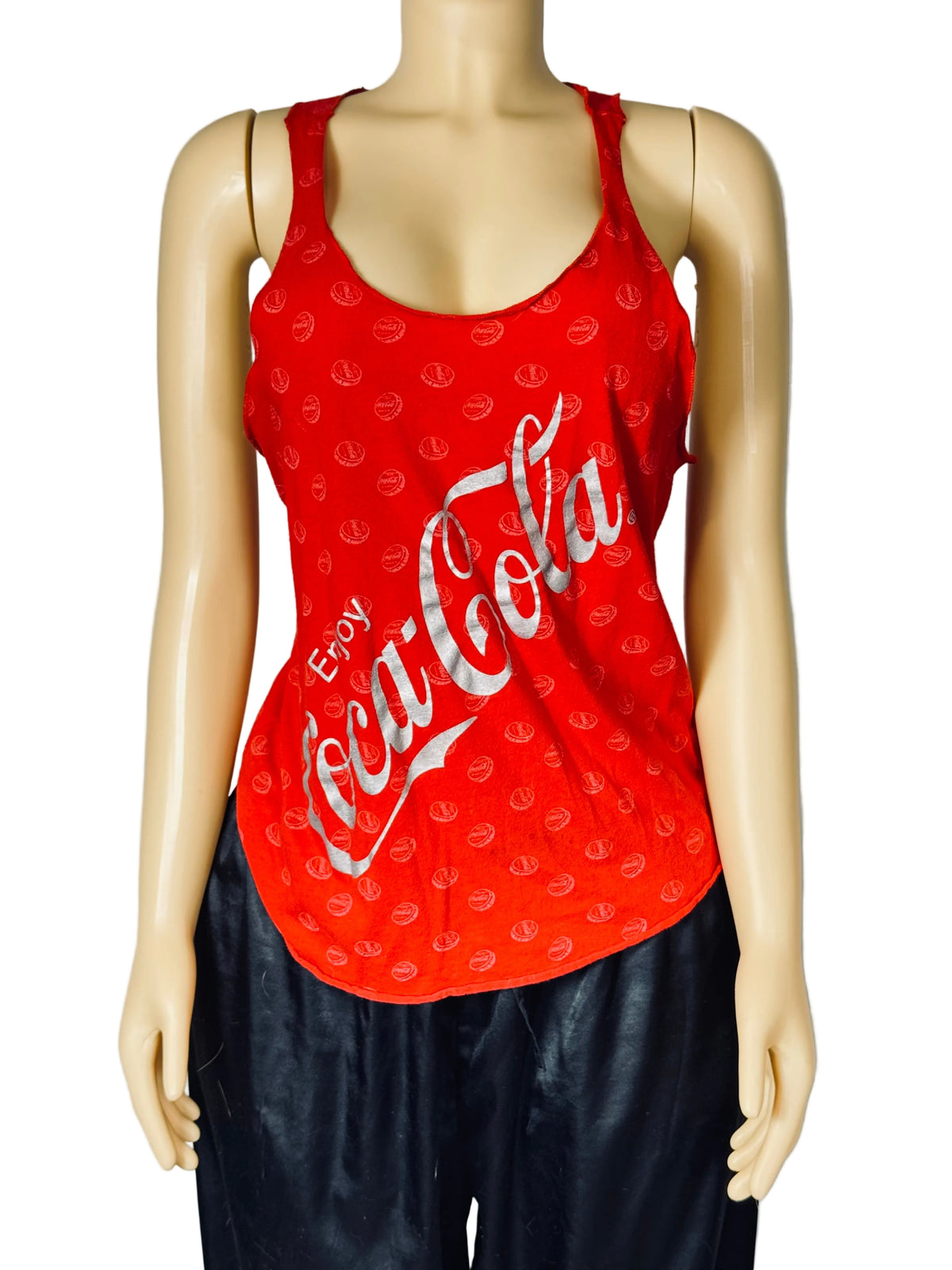 Cocal Cola Muscle Tank Women's Large Pre Owned