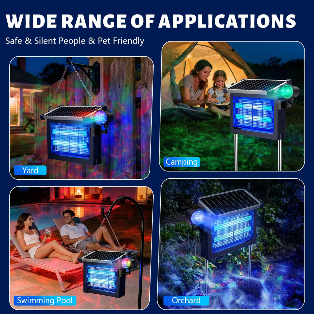 Bug Zapper Outdoor Waterproof Portable Fly Zapper