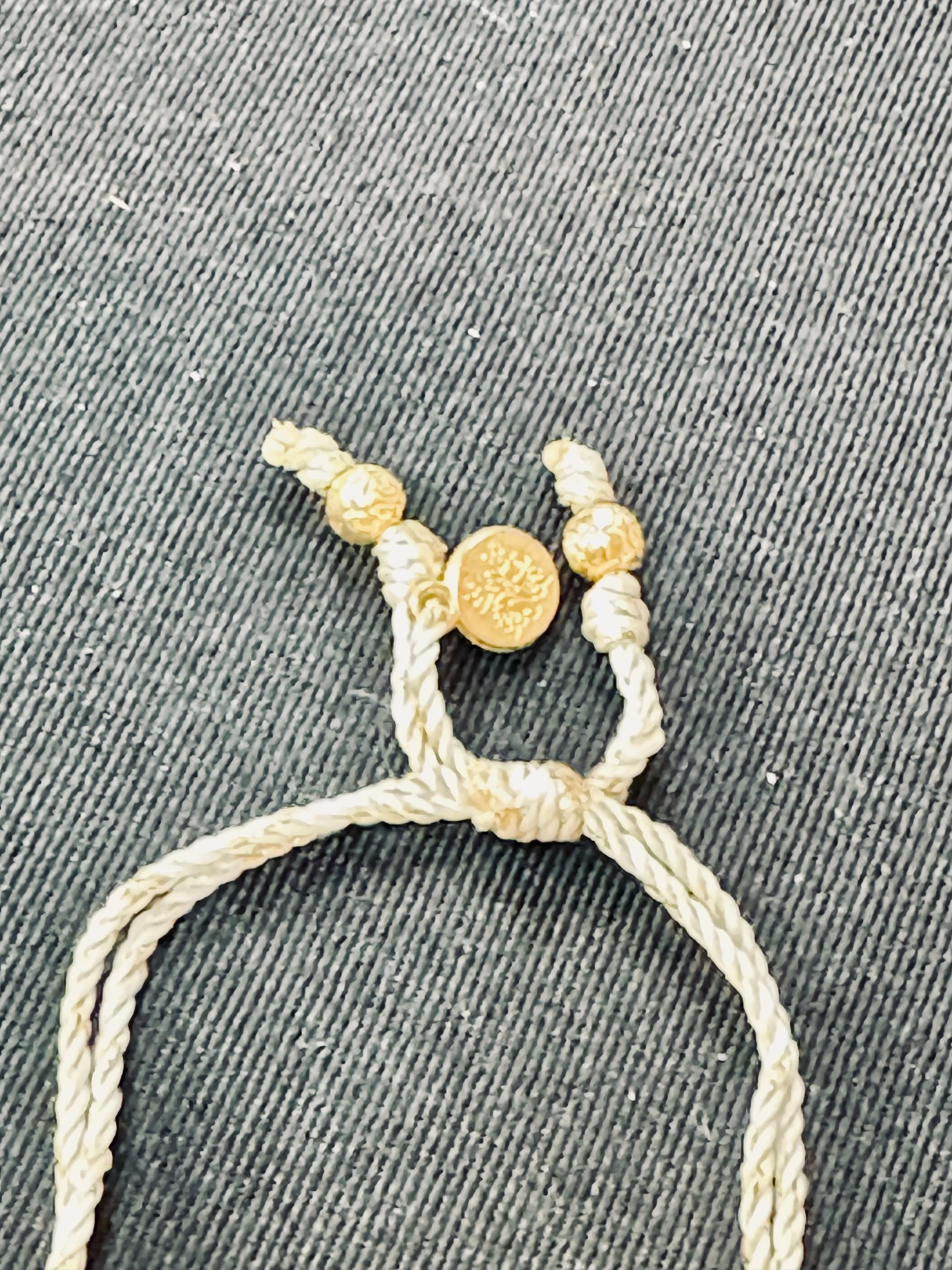 Old-World St. Benedict Medal Woven Cord Protection Bracelet