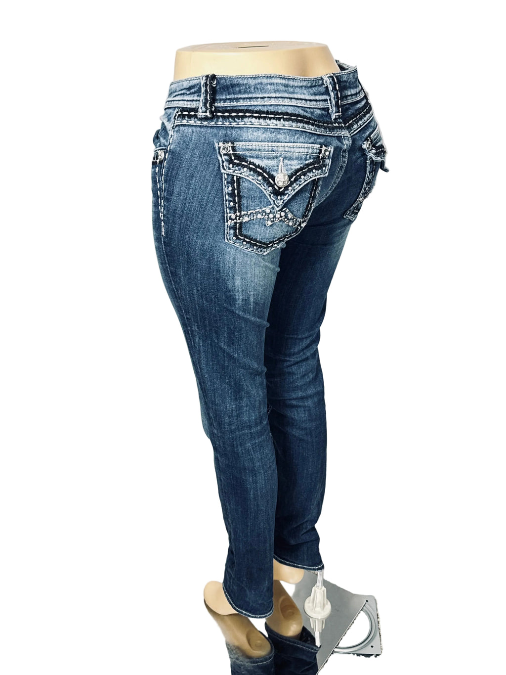 Vintage Y2K Miss Me Jeans 29" Bootcut Low Rise Pre Owned