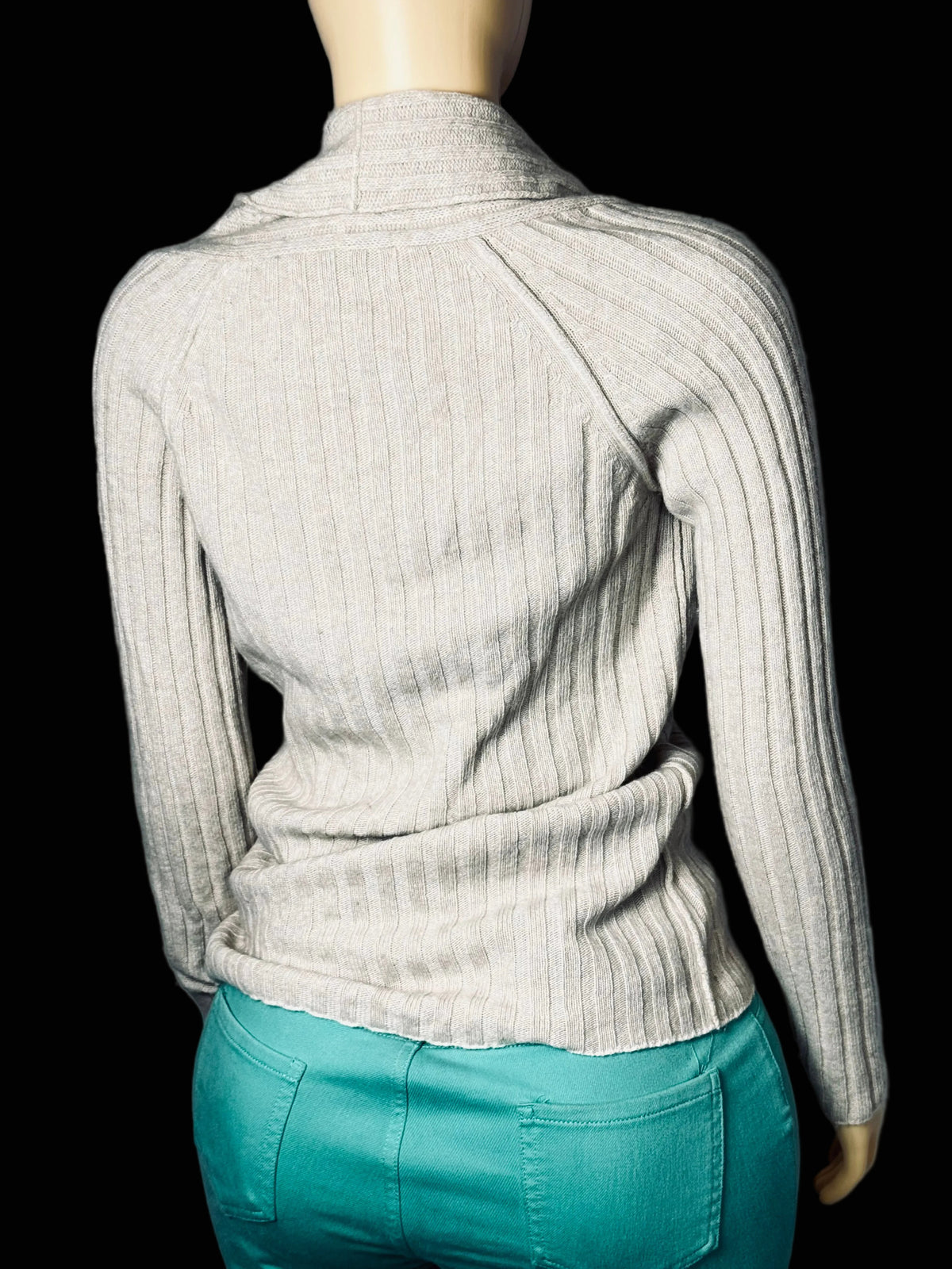 Banana Republic Cream Cashmere Blend Sweater Cotton Wool Cashmere Blend Women S