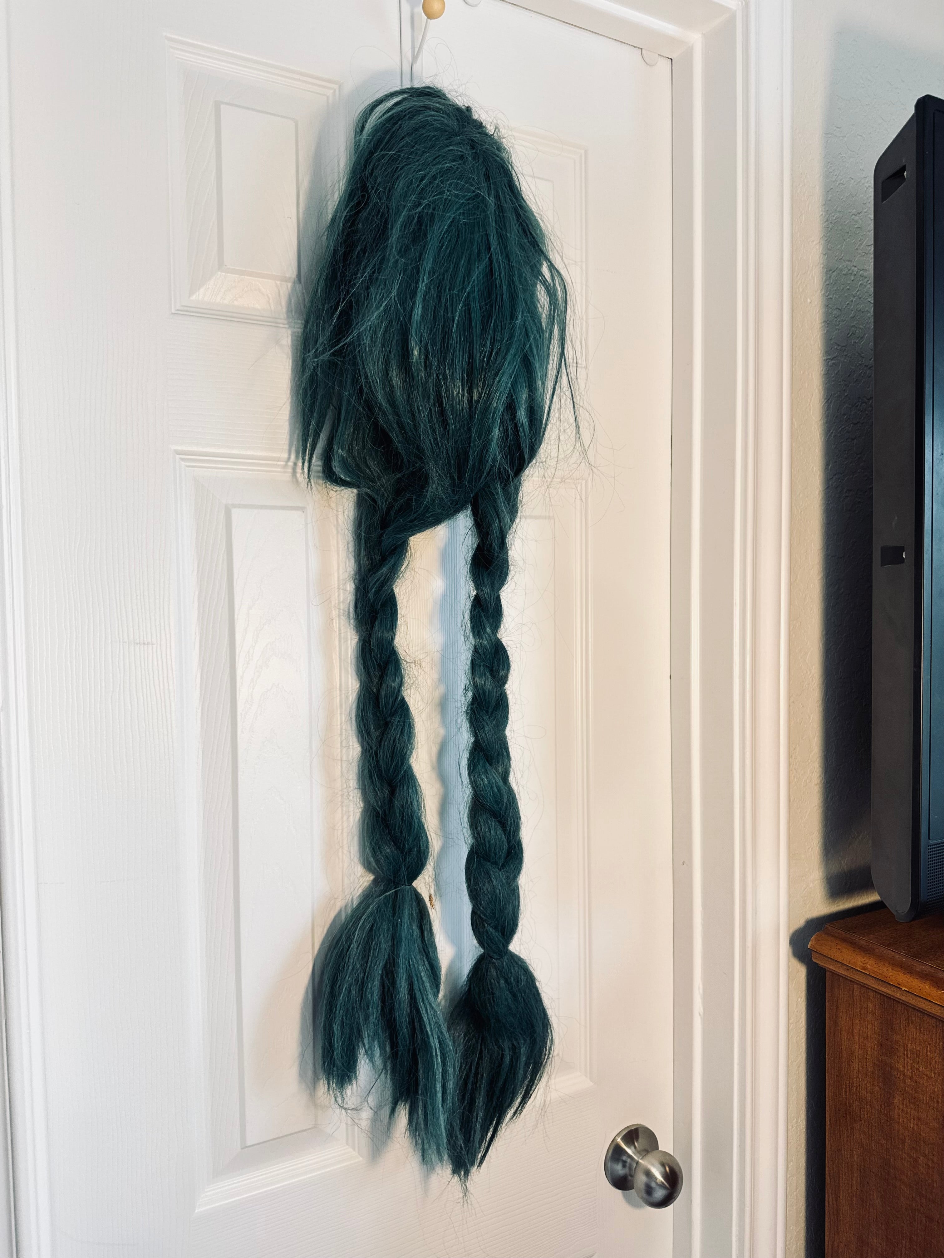 Tsyu Asyui Froppy Wig Green My Hero Academia Anime Costume