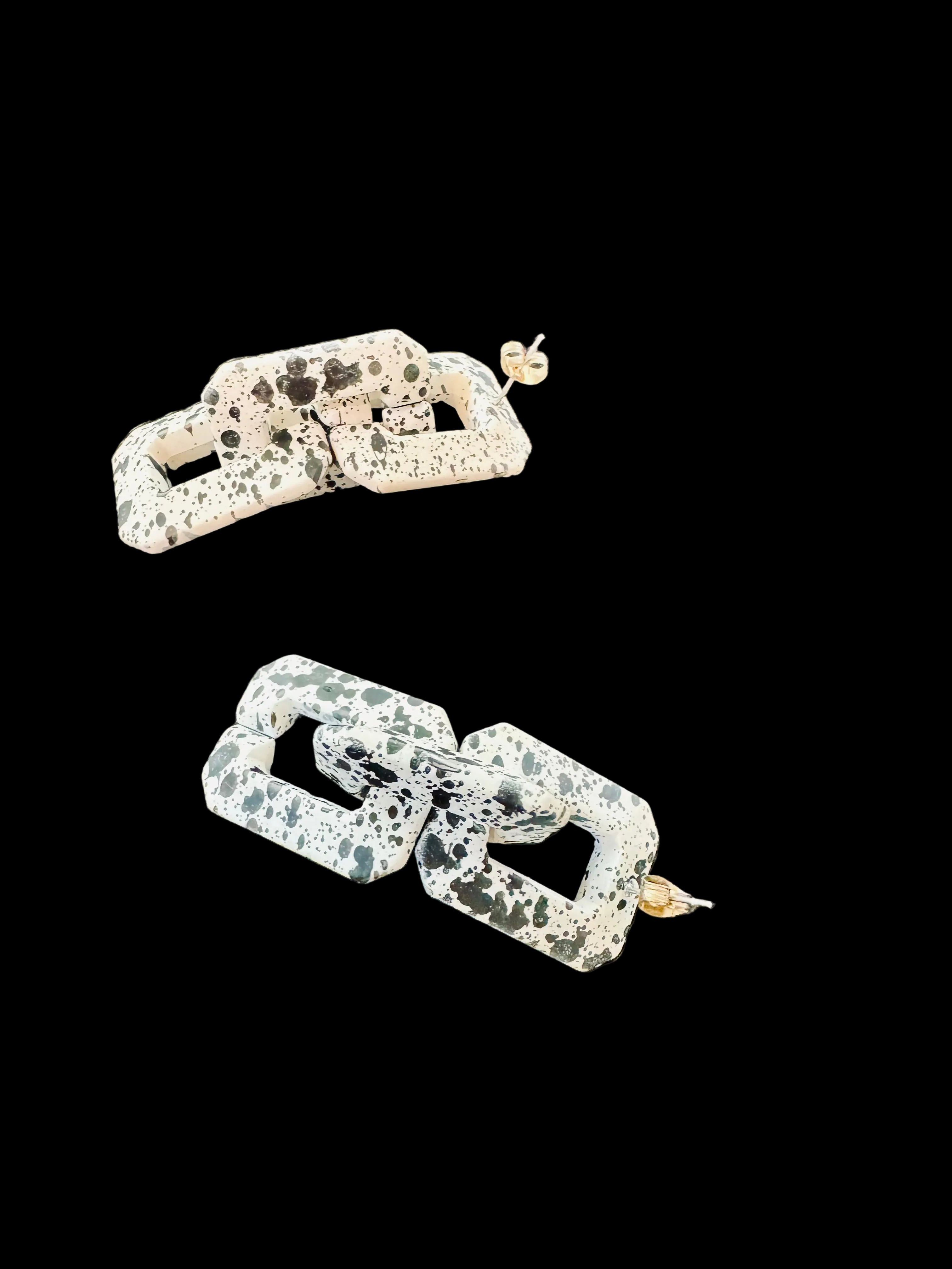 The "Midnight Dalmatian" Curated & Upcycled Jewelry Set