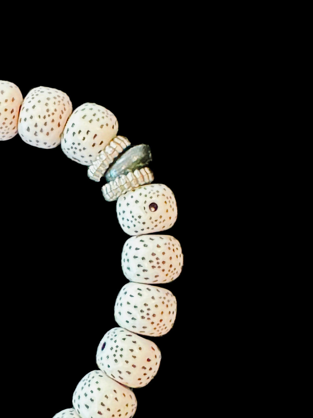 Earth-Minded "Star Moon" Bodhi Seed Wrist Mala