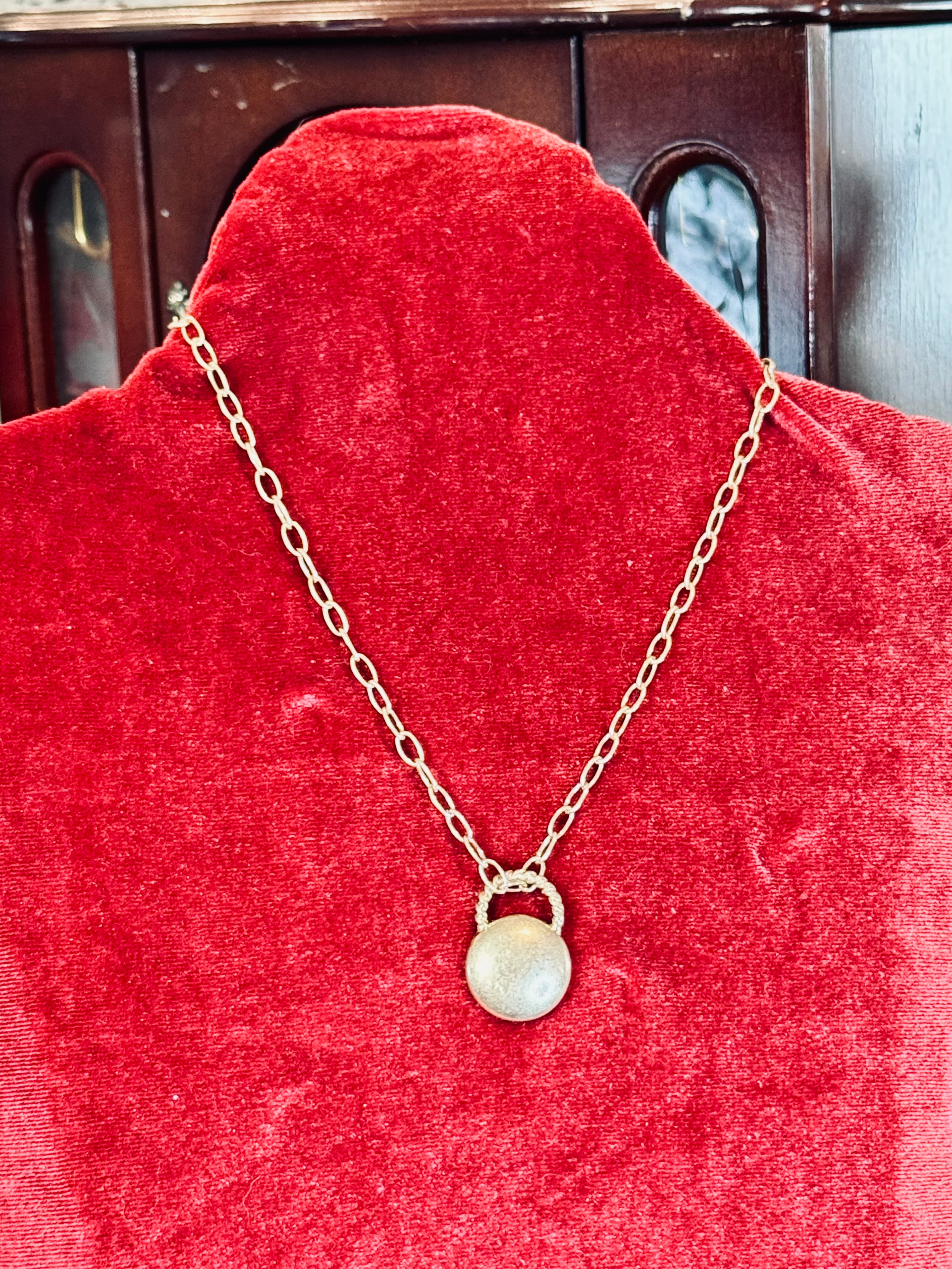 Classic Gold-Tone “Canvas Style” Brand Multi-Charm Necklace – San Antonio Artisan