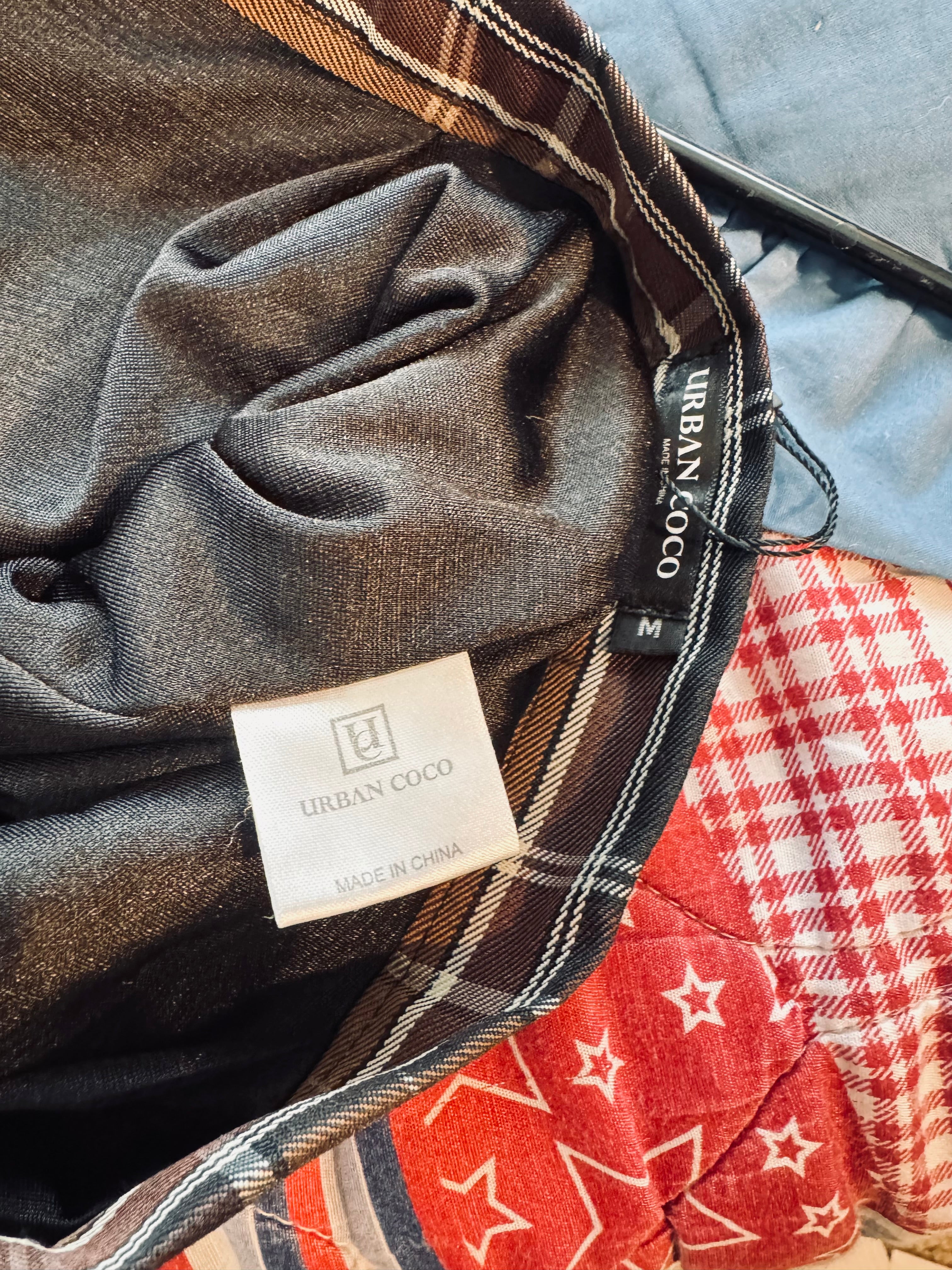 Thrifted Urban CoCo Dark Academia Plaid Pleated Mini Skirt — Size M