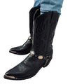 Women's Sage by Abilene Concho Harness Boots - Pre-Owned Find