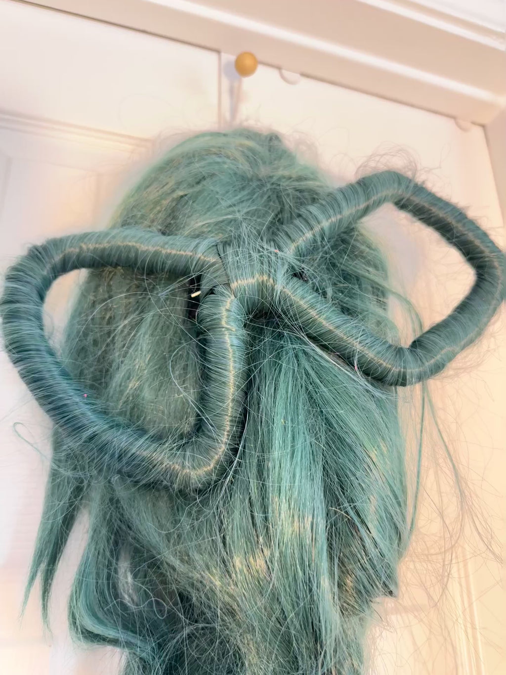 Tsyu Asyui Froppy Wig Green My Hero Academia Anime Costume